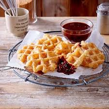 Brandteig Waffeln Mit Apfelstuckchen Und Zimtzucker Rezept Lecker Rezept Brandteig Brandteig Rezept Rezepte