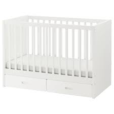 Ikea lit en bois bebe. Stuva Fritids Lit Bebe A Tiroirs Blanc Ikeapedia