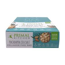 Primal kichen has created one righteous, protein bar: Macadamia Sea Salt Collagen Fuel Bar 20 4 Oz At Whole Foods Market