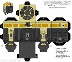 Cyberdrone User Profile Deviantart Star Wars Crafts Paper Toys Star Wars
