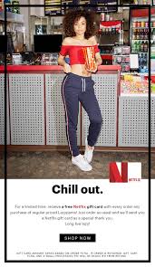 Access unlimited netflix with one card. Lazypants Shop Chill With Netflix Milled