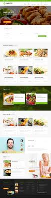 Recipex Food And Recipe Html Template Is Designed Specially For Chefs And Cooking Experts Htmlthemes Html Templates Recipes Food