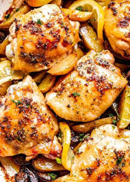 Pin By Gloria Mufarreh On Favorite Recipes Baked Chicken Thighs Chicken Thigh Recipes Baked Chicken