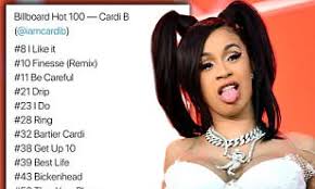 Cardi B Has More Songs On Billboard Hot 100 Than Any Woman