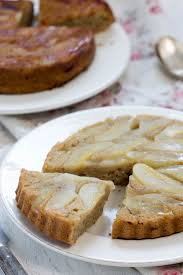 Gateau Renverse Aux Poires Avec Ou Sans Gluten Vegan Au Vert Avec Lili Sans Gluten Vegan Gateau Renverse Gateau Sans Gluten