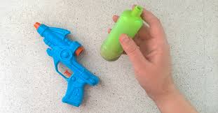 How do you make a water gun out of pvc pipe? Water Pistol Painting Outdoor Art Activity Toucanbox
