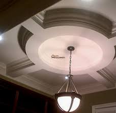 Circle Hallway Coffered Ceiling Design Coffered Ceiling Molding Ceiling Ceiling Design