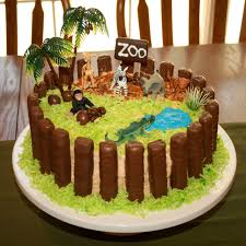Petting zoo birthday party ideas. Zoo Birthday Cakes