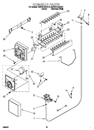 side by side refrigerator parts