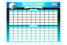 23 Youth Football Team Roster Template Depth Chart Excel