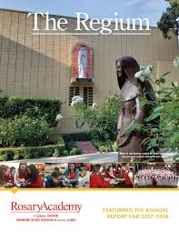 Rosary Academy 2018 Annual Report by Smudge Pot Creative, LLC