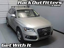 Audi Q5 Thule Rapid Podium Black Aeroblade Base Roof Rack 07 14 Roof Rack Audi Q5 Thule