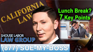 It could be release of tension that we all need to function right now. Lunch Meal Break Laws In California A Guide To The Rules