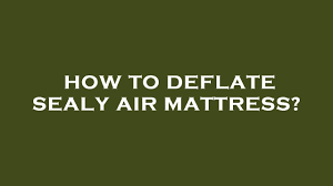 How To Fix A Leaky Air Mattress | Sleep Foundation