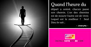 Stream live cnn, fox news radio, and msnbc. Quand L Heure Du Depart A Sonne Chacun Passe Son Chemin Just Be Productions