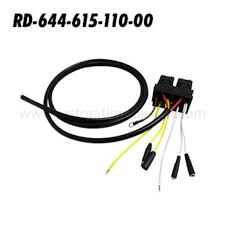 H4 single headlight weatherproof relay kit. Rd 644 615 110 00 6v Headlight Relay Kit 64461511000 Restoration Design Europe