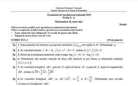 Ce subiecte au avut de rezolvat elevii la limba și literatura română, profil umanist. Bac 2020 Miercuri Elevii SusÅ£in Proba De MatematicÄƒ Sau O AltÄƒ ProbÄƒ Obligatorie Profilului Modele De Subiecte