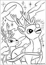 Rudolph the red nosed reindeer coloring page. 97 Island Of Misfit Toys Ideas Misfit Toys Red Nosed Reindeer Rudolph The Red