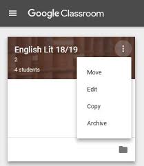How to archive and delete google classroom classes on iphone or ipad to archive a course: Google Classroom Tip 8 Archive Classes Not In Use The Tech Edvocate