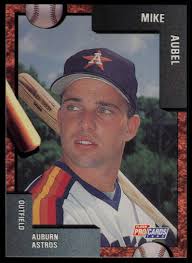 1992 Fleer ProCards Mike Aubel Auburn Astros