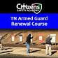 TN Armed Guard License Renewal Course 11/6 event in Lebanon, TN