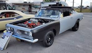 Image result for Black 1968 Barracuda