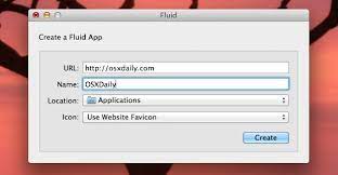 Mac users have long been able to easily make their own desktop apps of web apps using fluid fluid lets you create a real mac app (or fluid app) out of any website or web application, effectively turning your favorite web apps into os x. Turn Any Website Into A Self Contained Mac App With Fluid Osxdaily