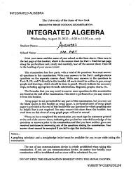This page contains all of the necessary information and files needed to prepare for the algebra 1 common core regents examination & algebra 2 common core regents examination. Integrated Algebra Regents Exam 2010 August Answers Pdf