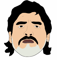Logo brand, maradona, text, logo, nerve png. Diego Maradona Football Free Vector Graphic On Pixabay