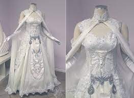 Princess Zelda Wedding Dress Fantasy Dress Fantasy Gowns Zelda Wedding