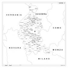 Cartografia provinciale con autostrade, superstrade, strade statali, ferrovie e stazioni. Carta Geografica Provinciale