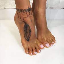 255 Cute Tattoos For Girls That Are Amazingly Vibrant And Vivid Wild Tattoo Art Tattoos Tattoo Ankle Bracelet Anklet Tattoos