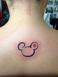 Small cute mickey mouse tattoo. Minnie Mouse Face Tattoo Novocom Top