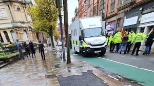 Wolverhampton train station sits to the east of the city centre and is a major interchange for lines through to the rest of the midlands, north wales and the north of england. Twelve Arrested At Wolverhampton Lockdown Protest Bbc News