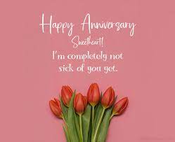 When two people are connected at heart and are meant to be together, there are no boundaries or barriers to their love. Funny Anniversary Wishes And Messages Wishesmsg