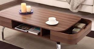 Perla Coffee Table With Storage Mid Century Modern Coffee Table Coffee Table Contemporary Coffee Table