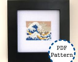 9.43 x 4.00 (132 x 56 stitches) colors: Mini Cross Stitch Pattern Etsy