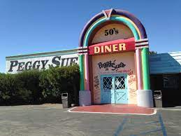 PEGGY SUES 50s DINER & DINER-SAUR PARK: Meatloaf & Club Sandwiches Served  Hot in Death Valley - California Curiosities