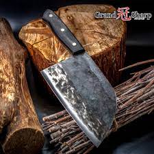 Handmade Chef Knife Forged High Carbon Clad Steel Chinese Cleaver Professional Kitchen Meat Vegetables Slicing Chopping Cooking Kitchen Knives Aliexpress