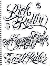 Ready to personalize and share in facebook and twitter. Gangster Letter Tattoo Gangster Letters Lettering Tattoo Lettering