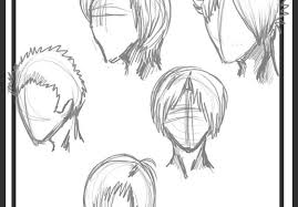 Compare also '80s hair, one of. How To Draw Anime Hair Step By Step Most Recent Difficulty Any Dragoart Com