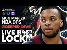 NBA DFS Picks 3/28/22