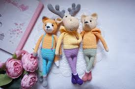 Maybe you would like to learn more about one of these? Amigurumi Animals Crochet Pattern Moose And Foxes