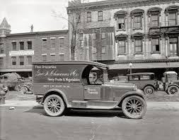 Washington D C Circa 1925 Semmes Motor Co George K Chaconas Co Truck Delivery Groceries Classic Cars Trucks Old Trucks