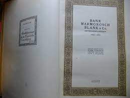 Maybe you would like to learn more about one of these? Bank Marmorosch Blank Co Bank Marmorosch Blank Co Buch Antiquarisch Kaufen A02dbonx01zzx