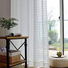 Gardinenschiene online kaufen bei otto » große auswahl top marken kauf auf rechnung möglich » flächenvorhangschiene » jetzt vorhangschiene bestellen! Modern Gardine Minimalismus Streifen Im Buro Wohnzimmer