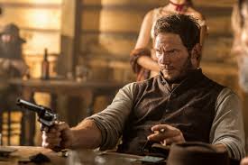 The shirt that chris pratt wears in jurassic world 2 for his role as owen grady is a long sleeve navy blue henley shirt. Chris Pratt S First Western Cowboys And Indians Magazine