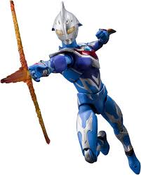 amazon com bandai tamashii nations ultraman nexus junis blue ultraman nexus ultra act action figure toys games