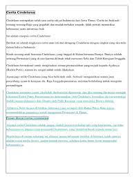 Naskah drama cindelaras bahasa jawa lagi ada tugas bahasa jawa. Cerita Cindelaras Rangkum Dunia Belajar