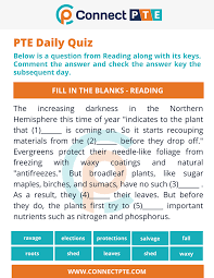 Reading Pte Quiz Effective Learning Learning Methods Coaching Program